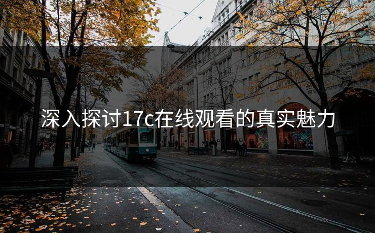深入探讨17c在线观看的真实魅力 深入探讨17c在线观看的真实魅力
